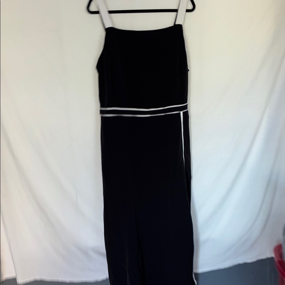 Lane Bryant Black and White Maxi Dress